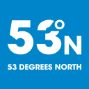 53 Degrees North Logo