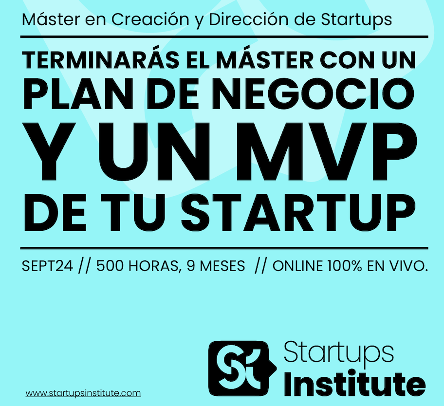 10% Descuento Master en Creación y Dirección de Startups Logo
