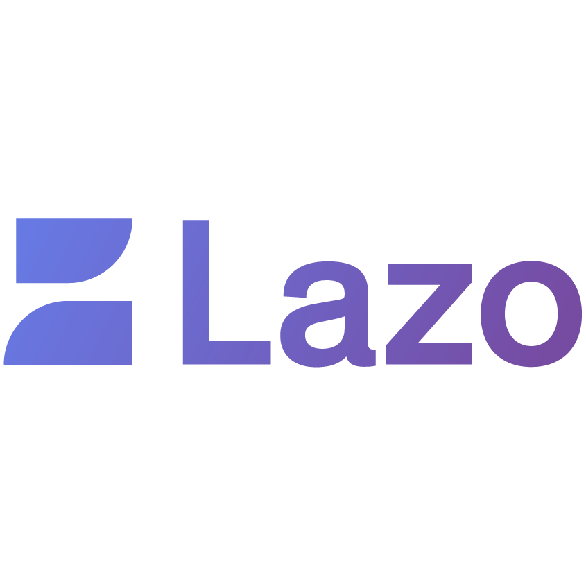 Perks in Lazo Products! Visit the Plug & Play + Lazo pricing list at www.lazo.us/plug-play Logo