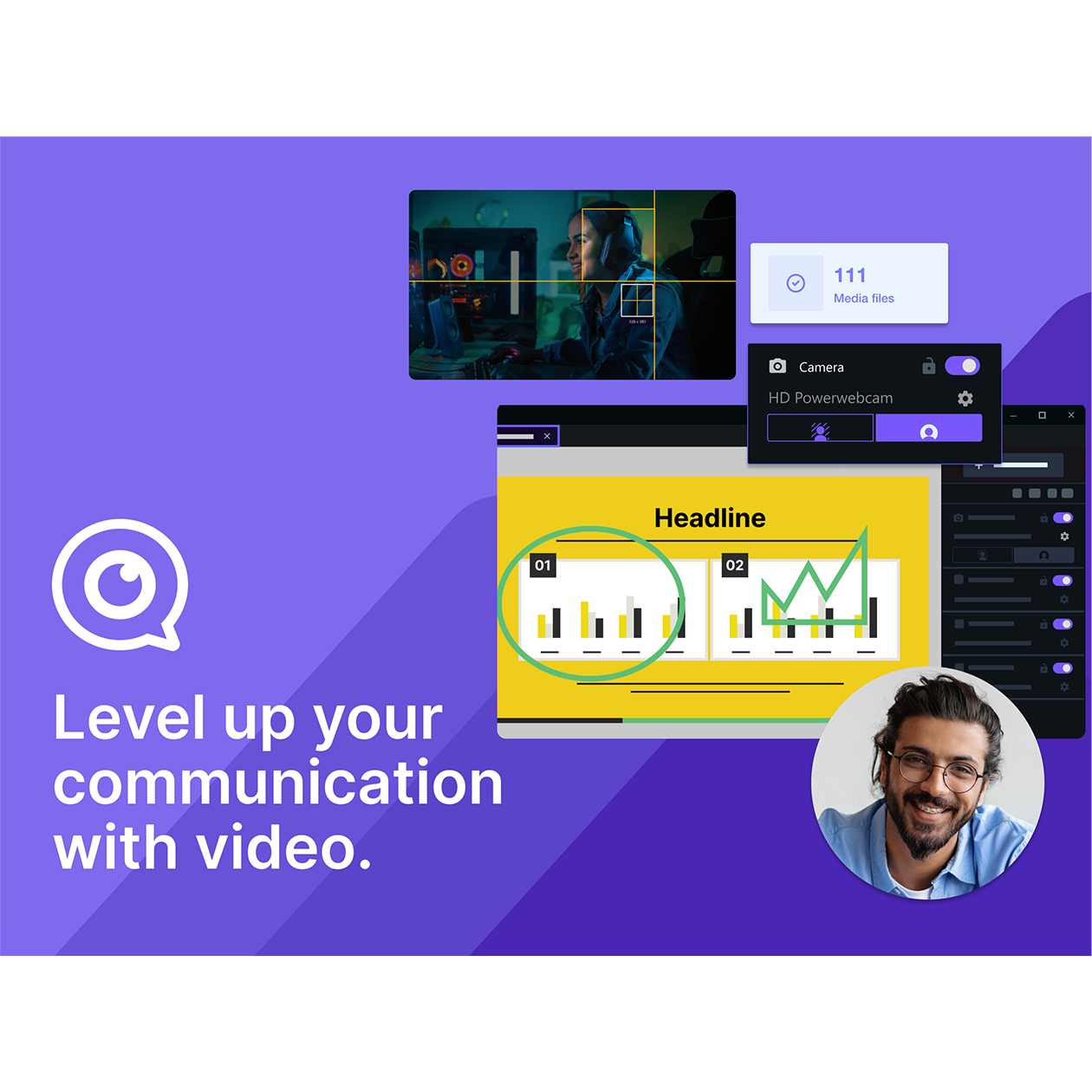 VideoCom Pro Plan Logo