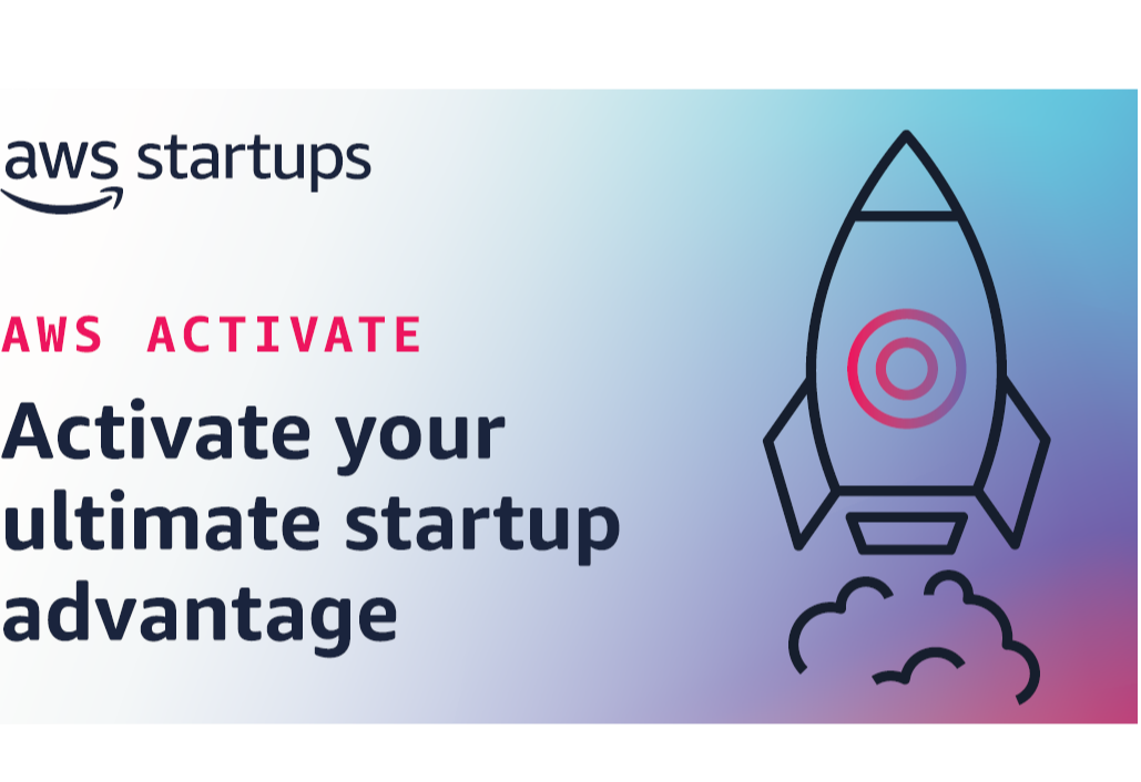 Up to $100K in AWS credits for Plug and Play Startups Logo