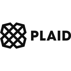 Free API usage (up to $30k) | Sign up now with Plaid Logo