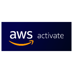 AWS Activate (up to $100K USD) Logo
