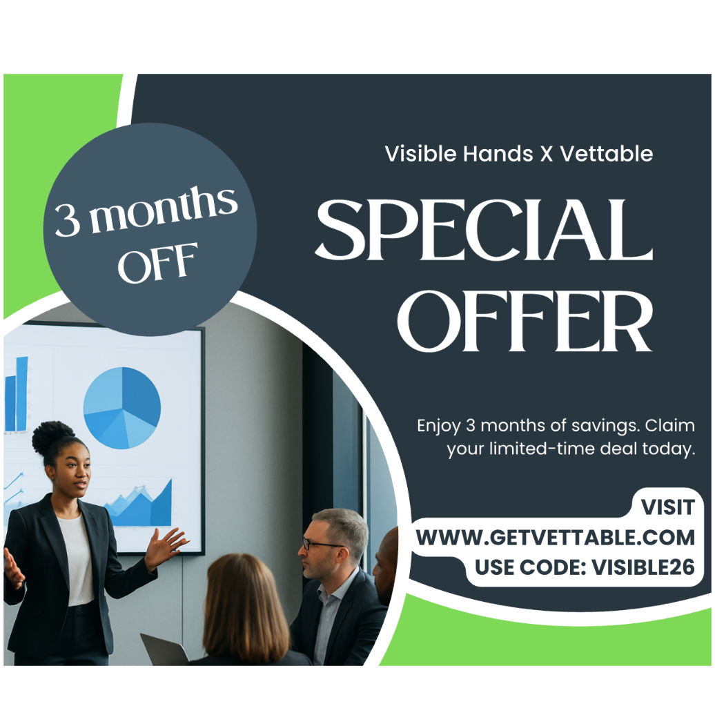 Get Investment Ready: 3 Months of Vettable Free Logo