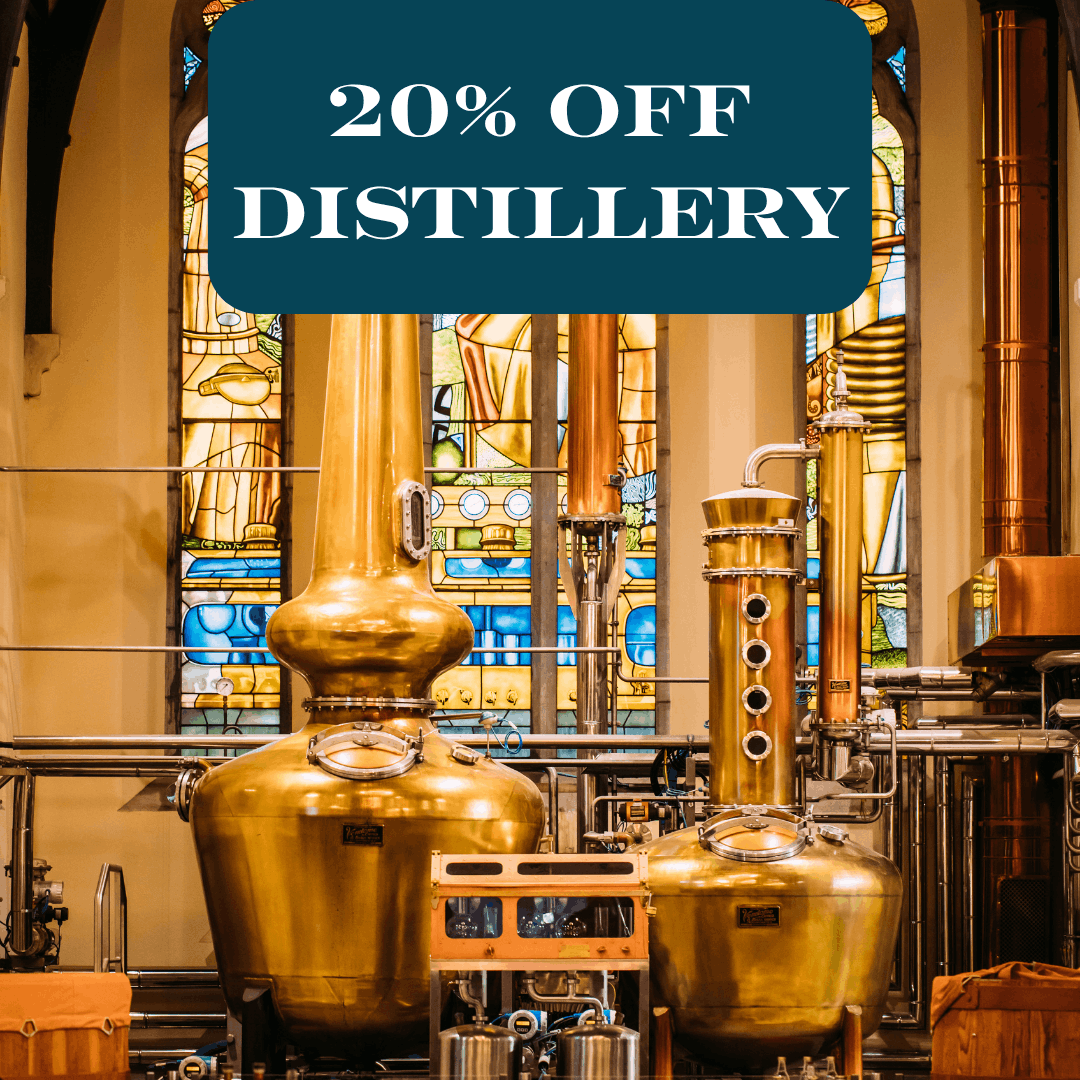 20% Off Pearse Lyons Distillery Logo