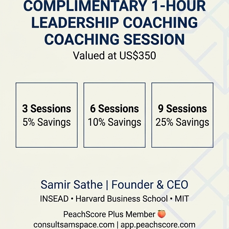 One hour coaching session Logo
