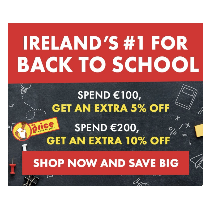 Back to School Discount Logo