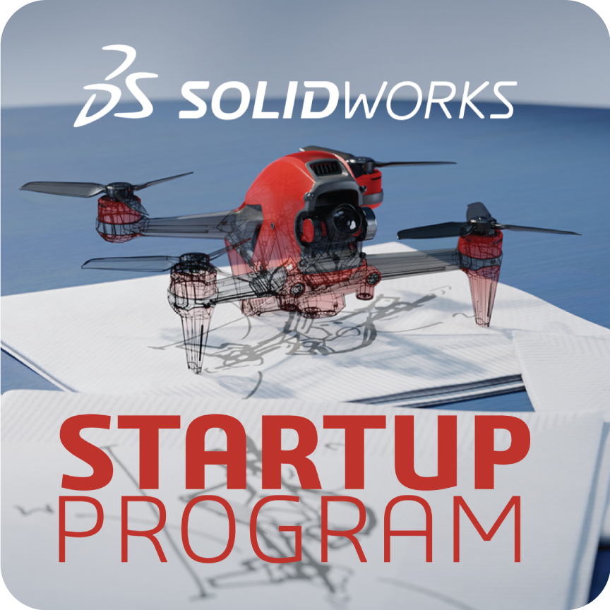 Plug and Play Preferred Access to SOLIDWORKS for Startups Logo