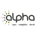ALPHA SIGN NAMEPLATE & DECAL CO LTD | Aerospace & Aviation Logo