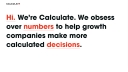 Calculate
