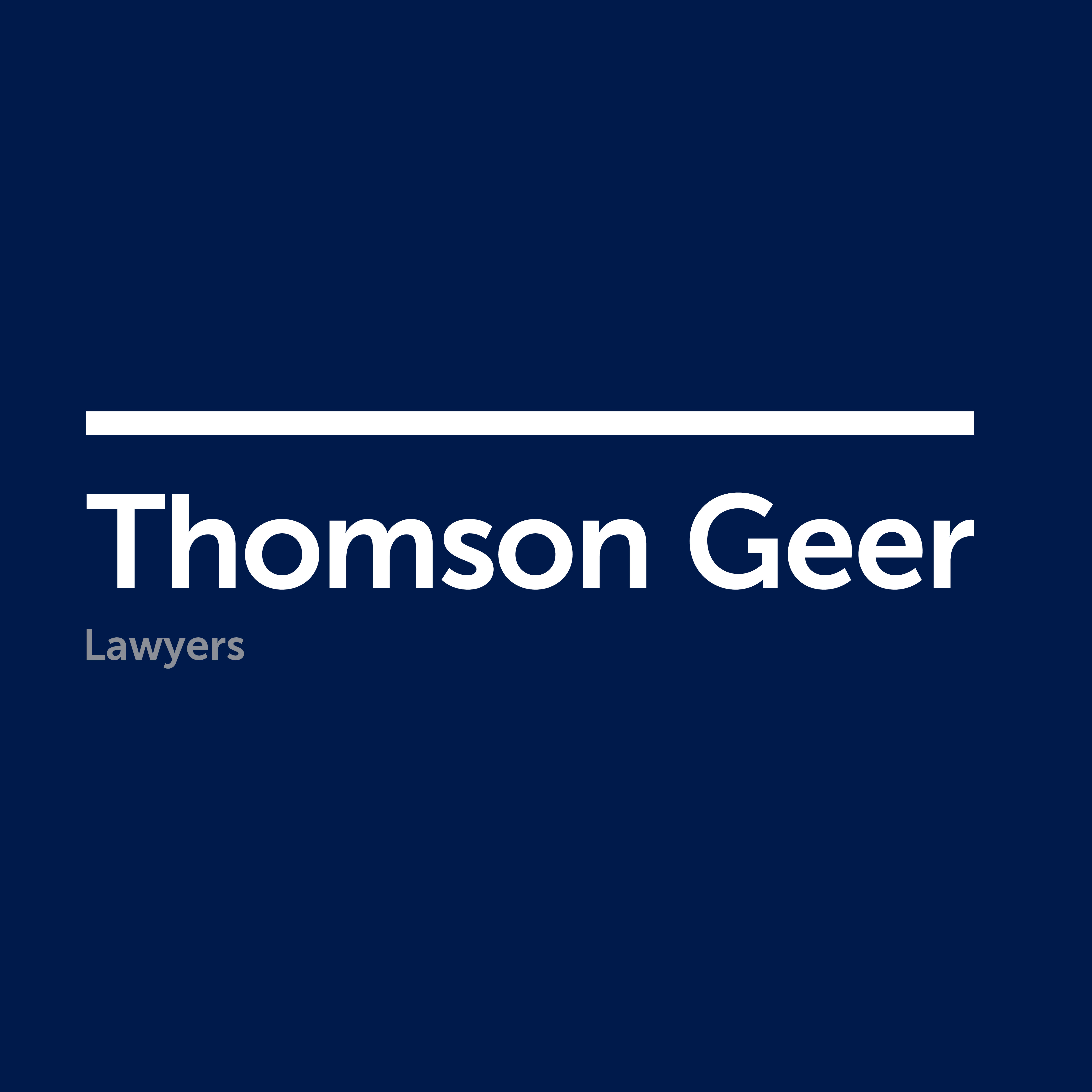 Thomson Geer | Industry Service Provider Logo