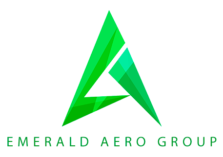Emerald Aero Group | Aerospace & Aviation Logo