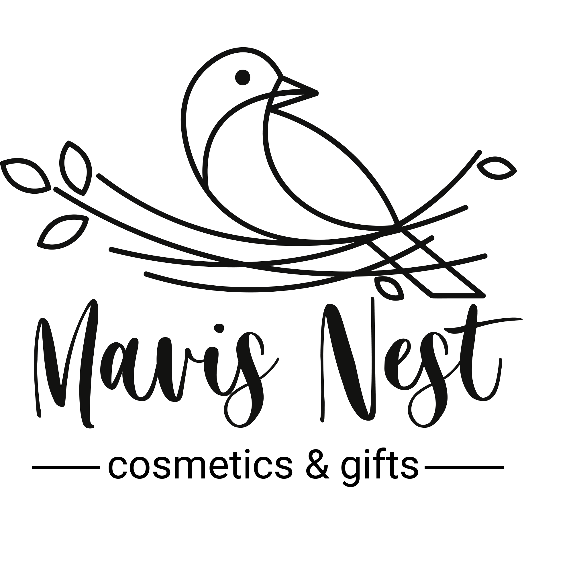 Mavis Nest | Beauty & Wellbeing Logo