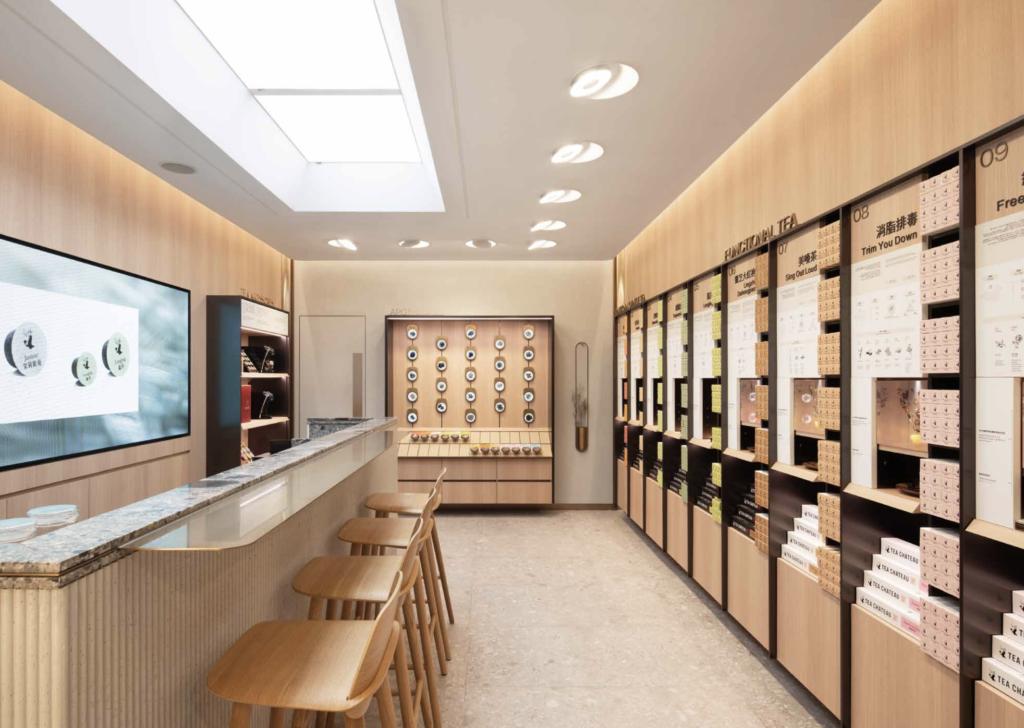 Retail Store Design - Tea Chateau