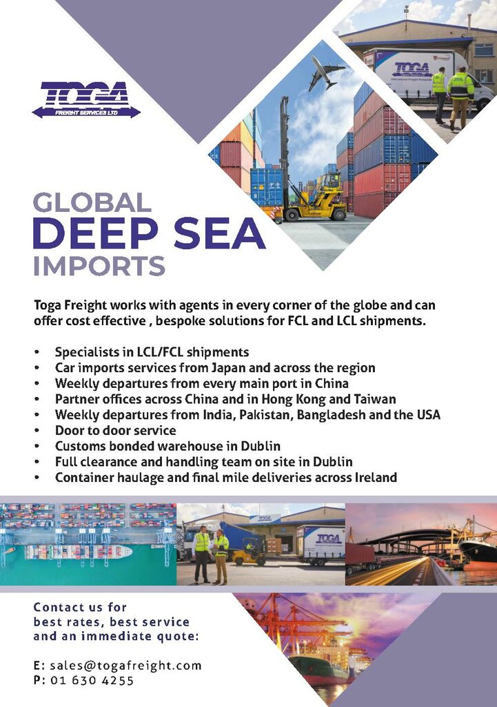 Deep Sea Imports to Ireland