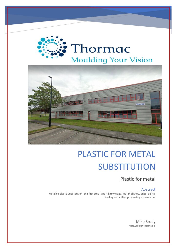 Plastic for Metal Project