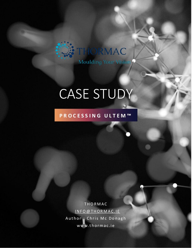 Processing Advanced Polmers - Ultem