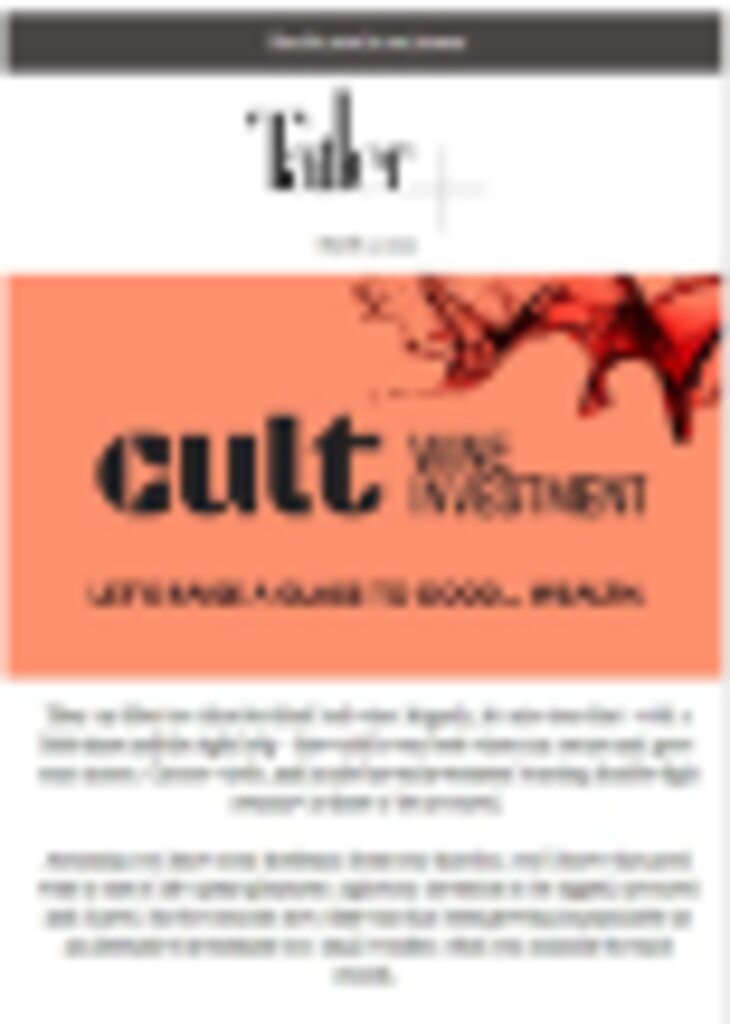 Cult Wines - APAC Media Partnership