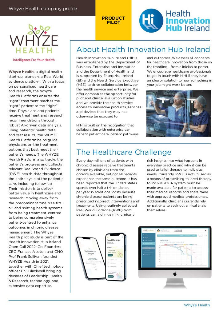 Blackrock Health and Health Innovation Ireland