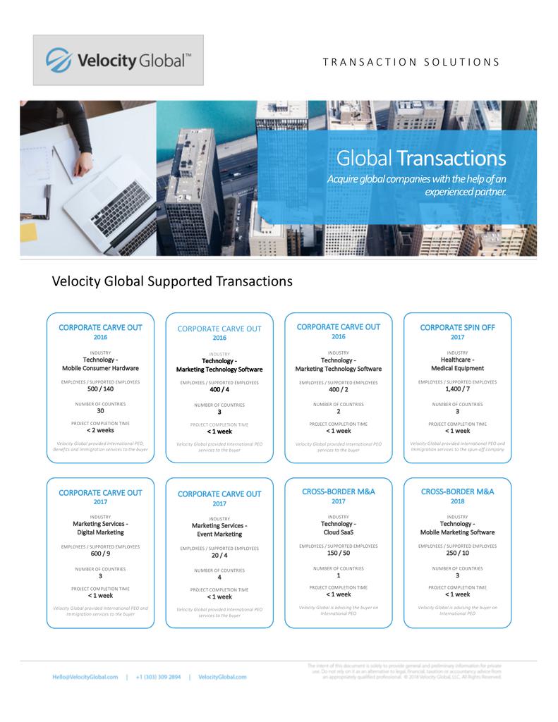 M&A Expertise