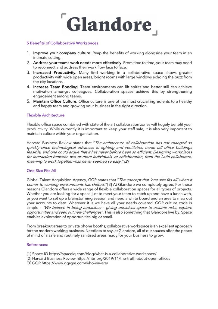 Collaborative Workspaces