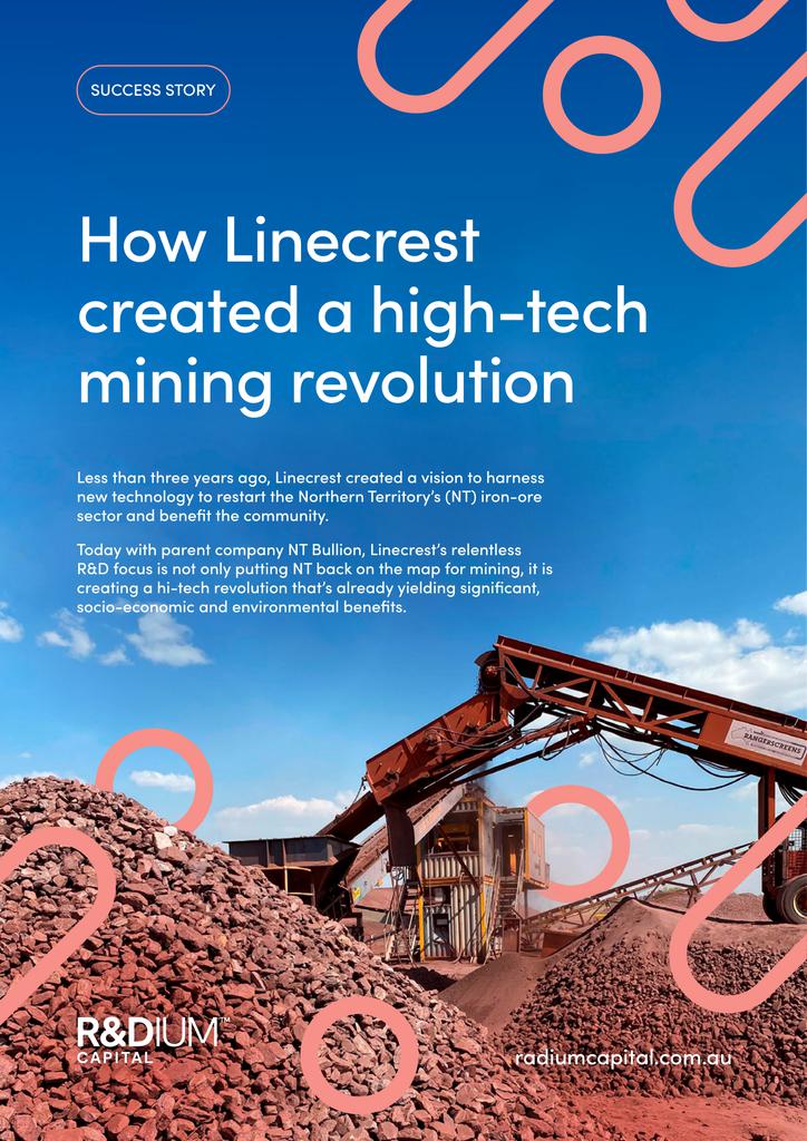 How Linecrest created a high-tech mining revolution