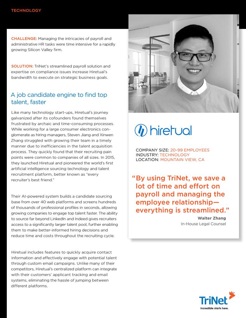 Hiretual Case Study