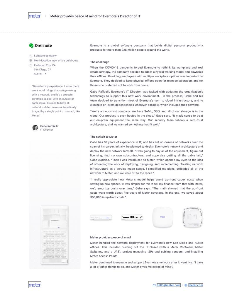 Evernote Case Study