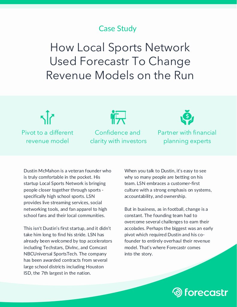Local Sports Network Case Study