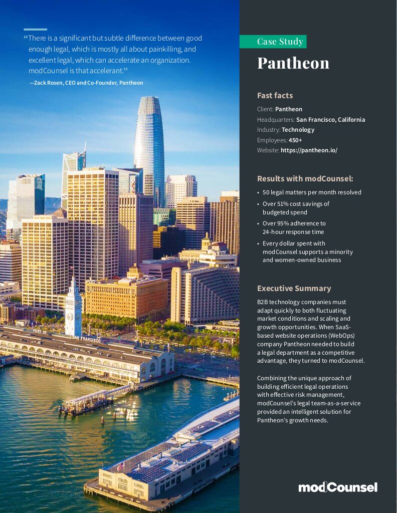 Pantheon Case Study