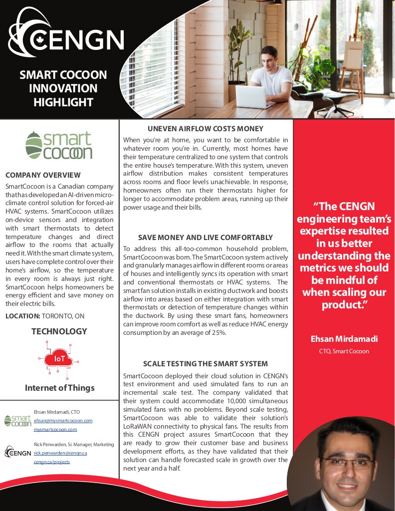 SmartCocoon Innovation Highlight