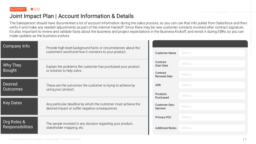 WbD Joint Impact Plan Template