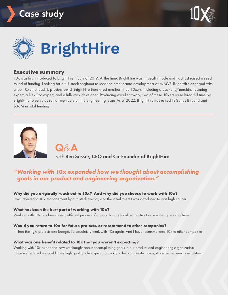 BrightHire Case Study