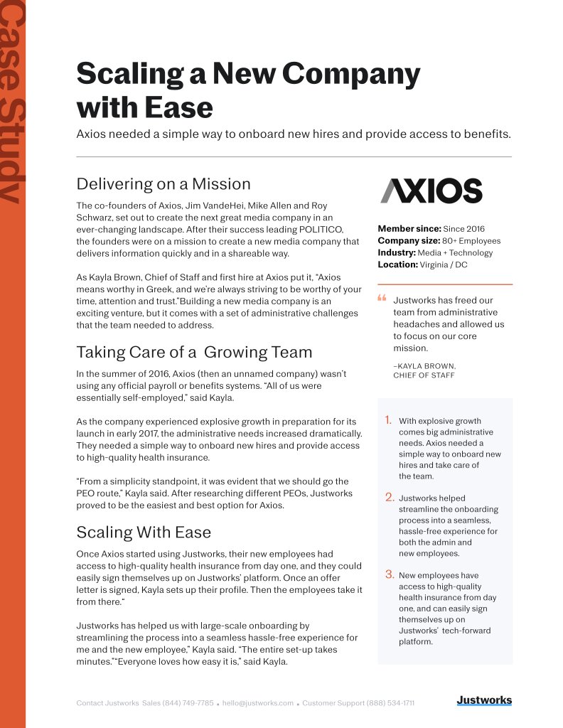 Scaling a New Company with Ease