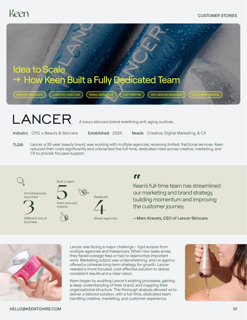 Lancer Case Study
