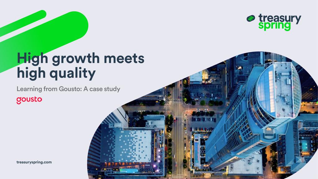 Learning from Gousto - A High Growth Case Study