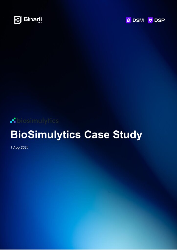 Biosimulytics Case Study