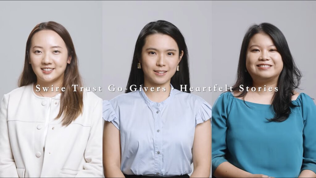 Time Auction - 做好義工。Swire Trust Go-Givers。Heartfelt Stories