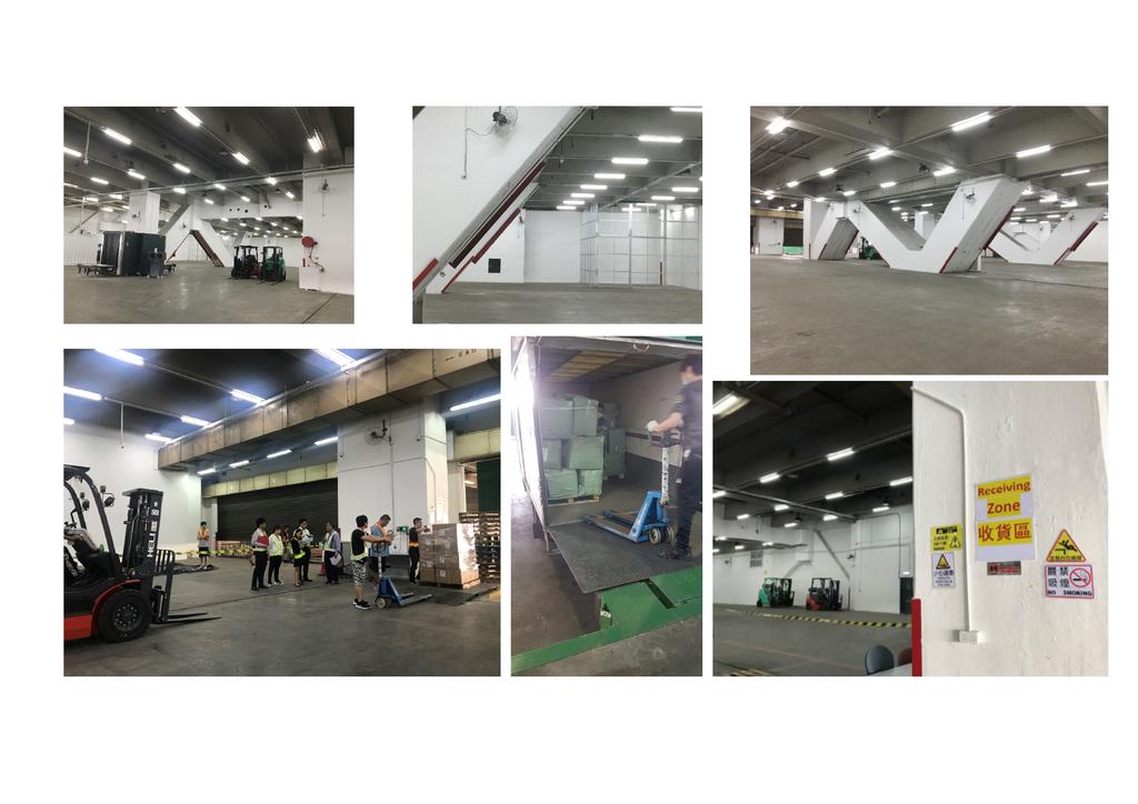 Air export warehousing