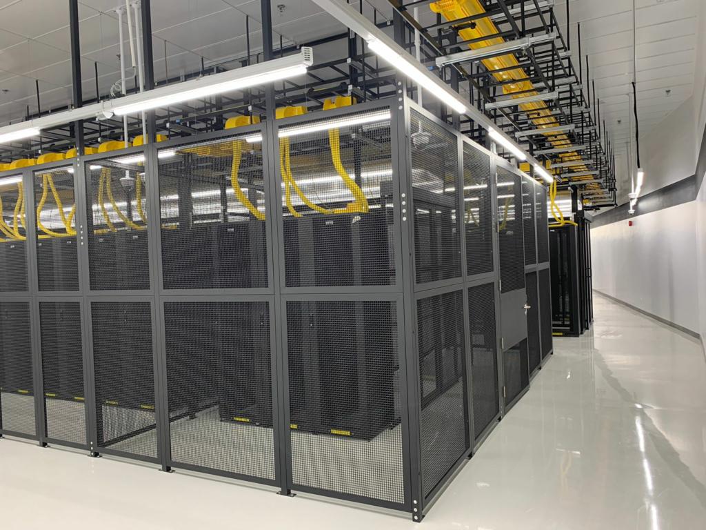 Data Center server racks and cages