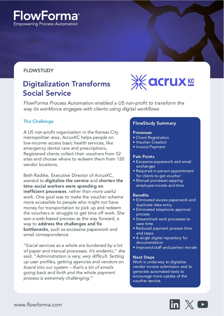 FlowForma Case Study - AcruxKC