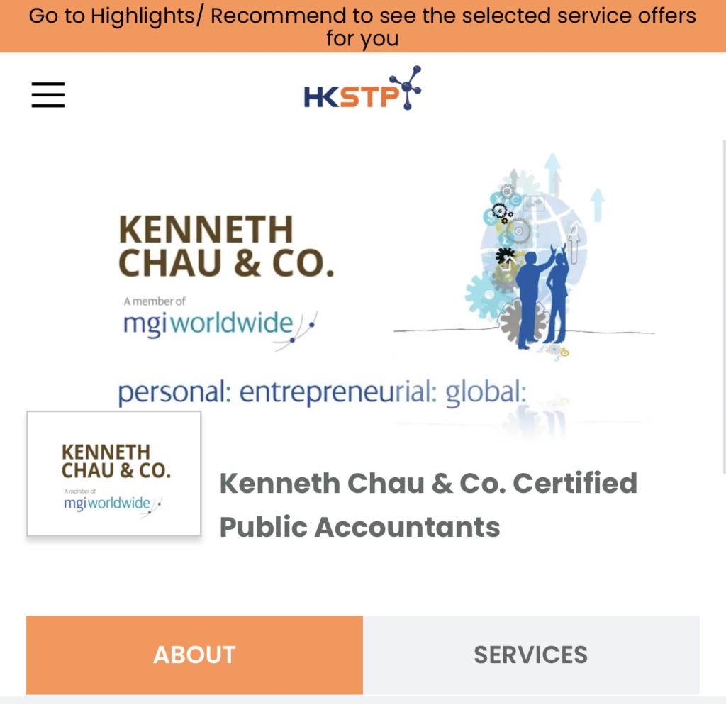 Kenneth Chau & Co. helps Startups in Hong Kong