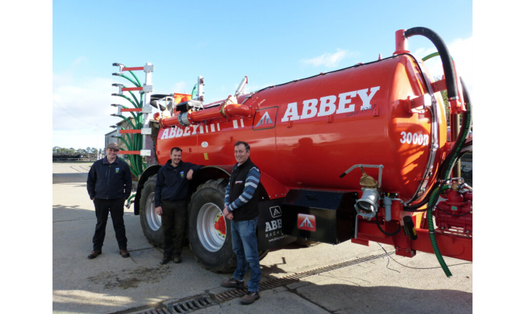 Abbey Machinery SMART Tanker and Applicator used in UCD study