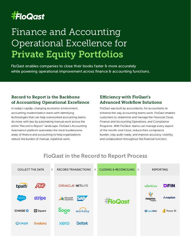 Private Equity Portfolio Data Sheet