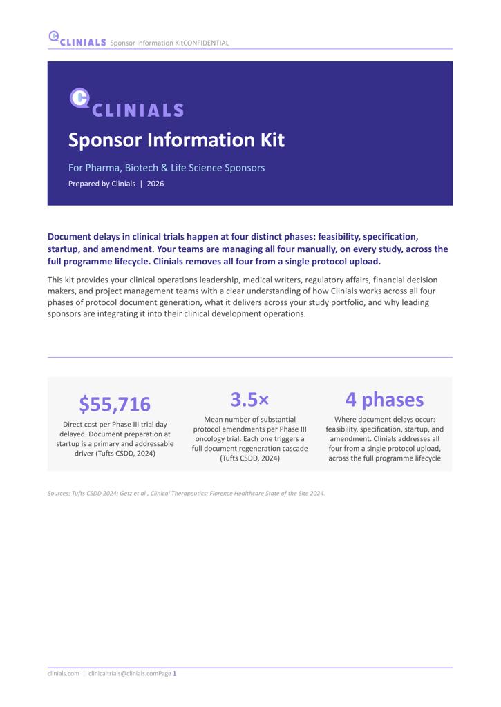 Sponsor Information Kit - Case Study