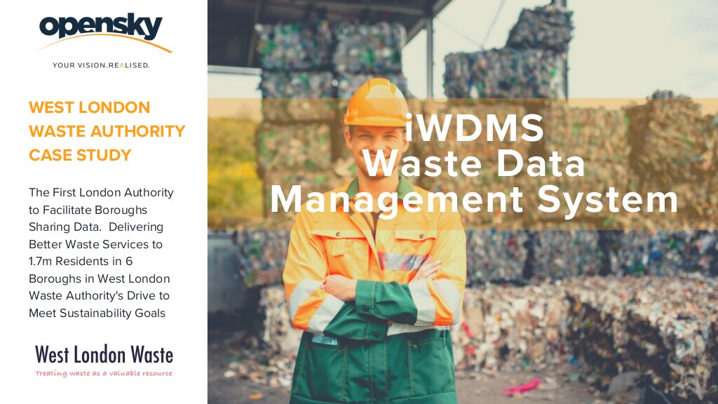 Integrated Waste Data Management System iWDMS