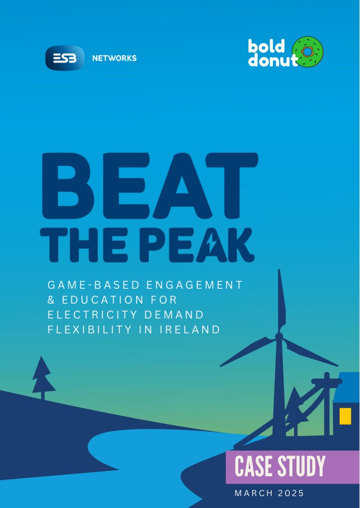 How ESB Networks educated over 1,500 customers on demand flexibility with the Bold Donut energy game