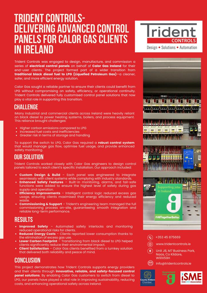 Calor Gas Control Panels