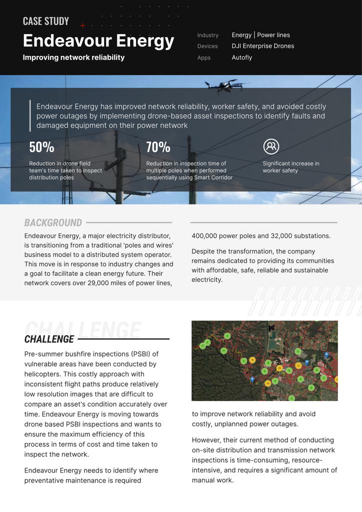 Endeavour Energy, DJI and Unleash live - Transforming Utility Inspections with AI & Drone Technology