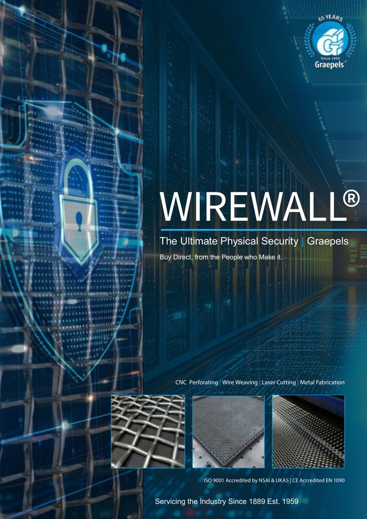 Data centres woven wire